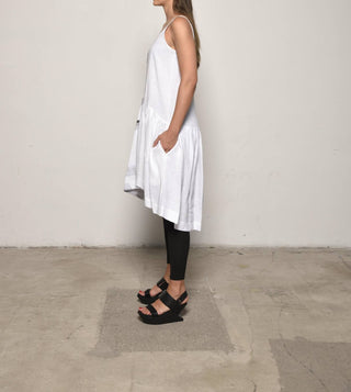 Simply Mila - Vestido Peplum de Linho