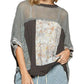 Pol - Round Neck Raw Edge Detail