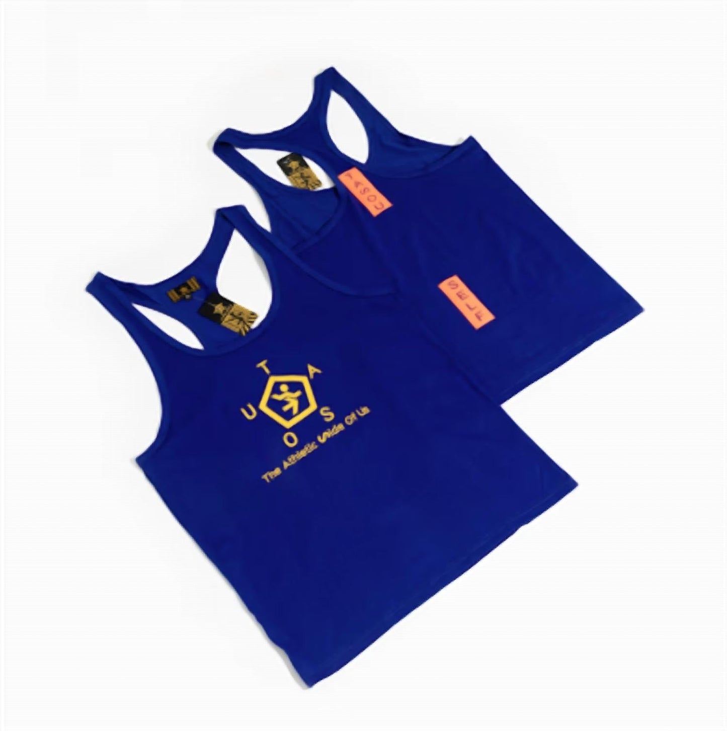 The Athletic Side Of Us - Logo Printed Tank Top