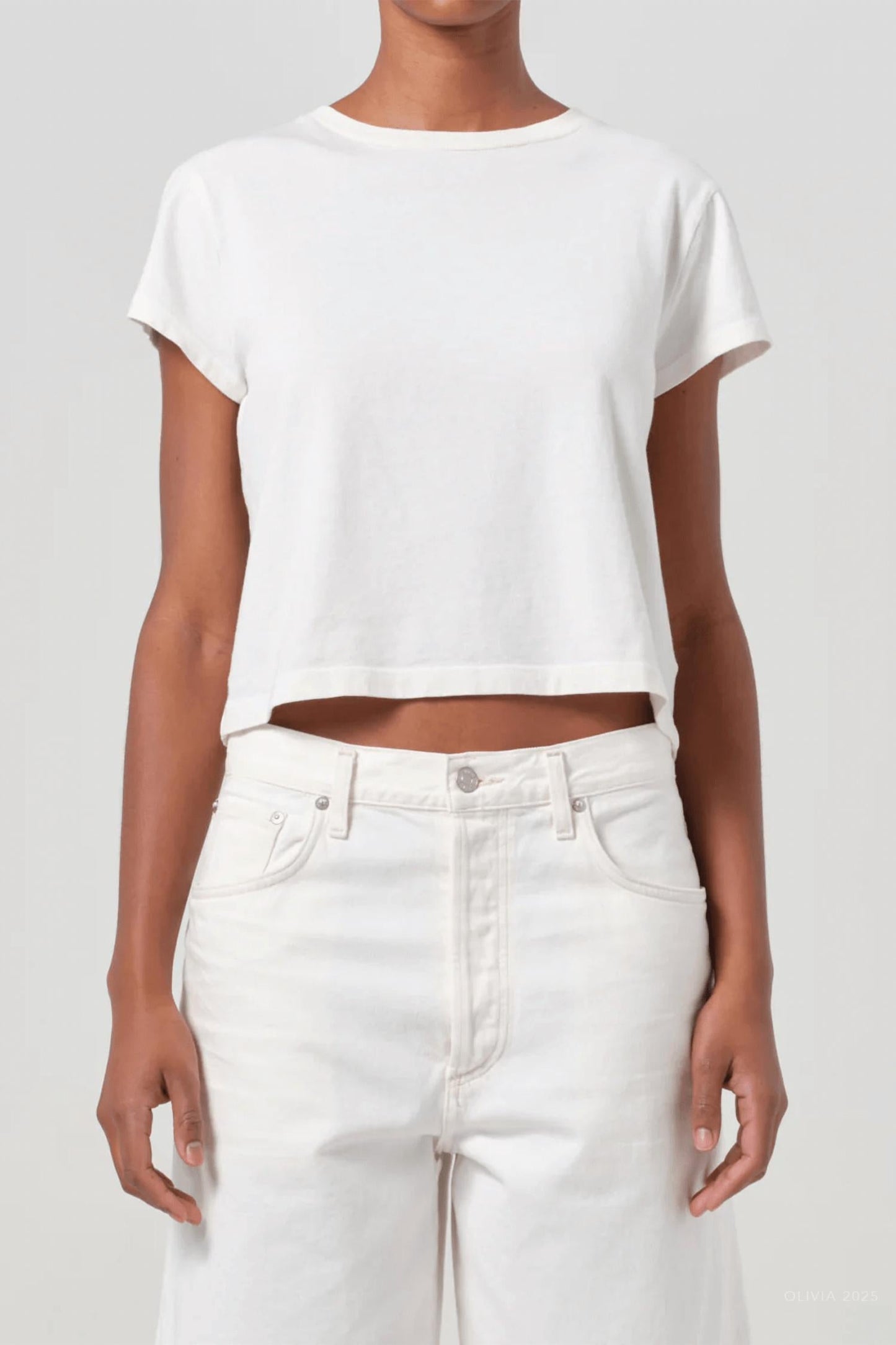Agolde - Adine Shrunken Tee