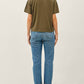 Be Cool - Women's Cotton Jersey Oversized Crop Shirt