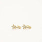 Jaxkelly - Celestial Pave Star Huggie Earring