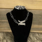 Art By Amy Labbe - K Initial Necklace