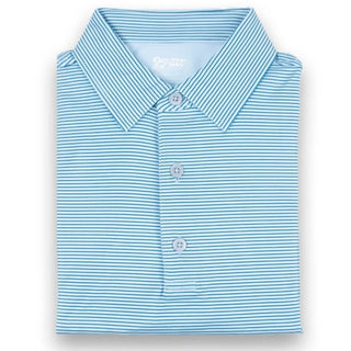 2Putt - Men's Short Sleeve Stripe Polo