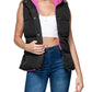 Snobbish - Hooded Vest With Snap And Zip Closure