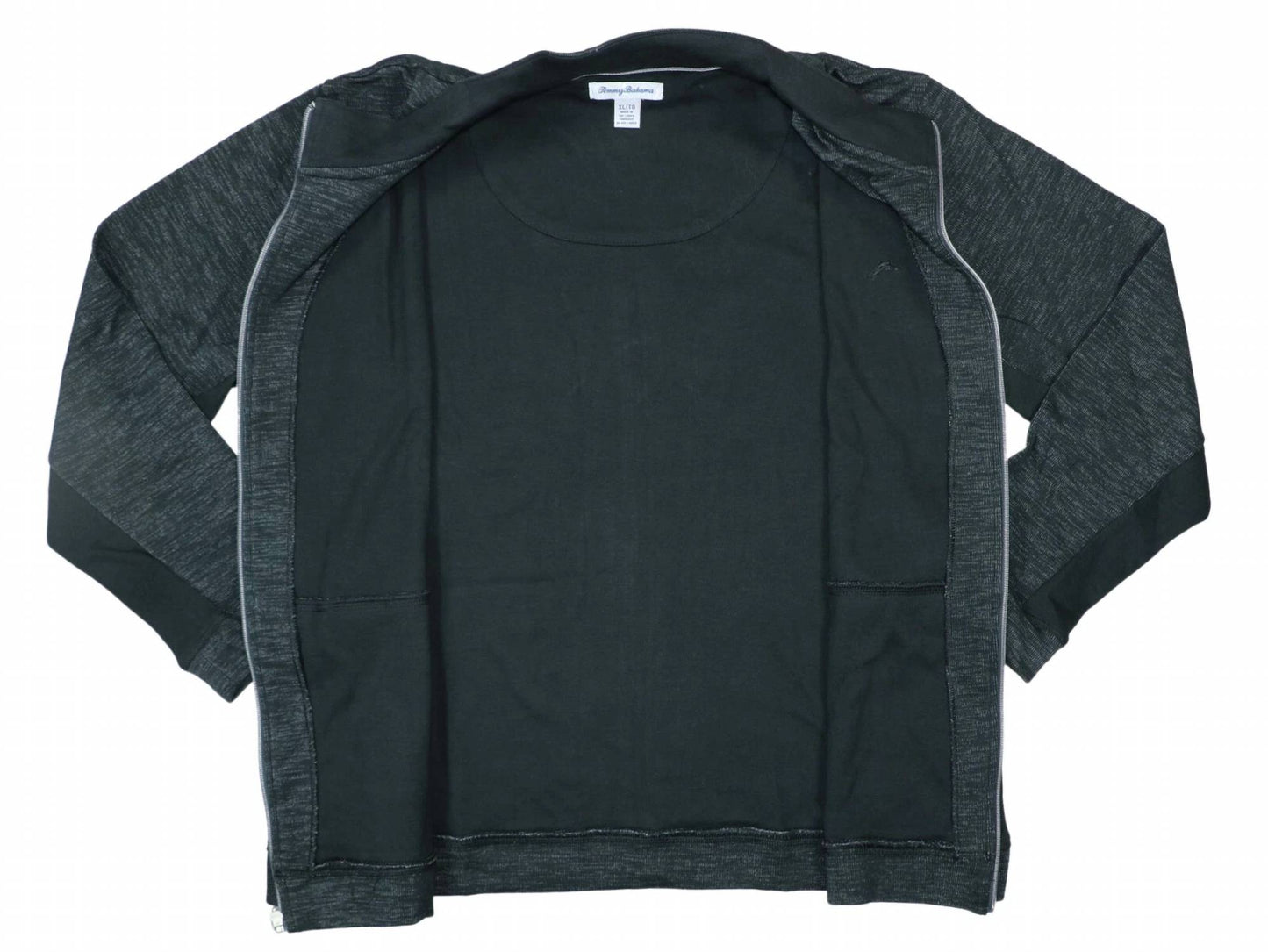 Tommy Bahama - Men's Full Zip Long Sleeve Mock Neck Jacket - Big And Tall