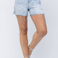 Judy Blue - High Waist Cutoff Side Slit Destroyed Shorts