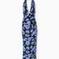 Carolina Herrera - Halter Neck Gathered Midi Dress