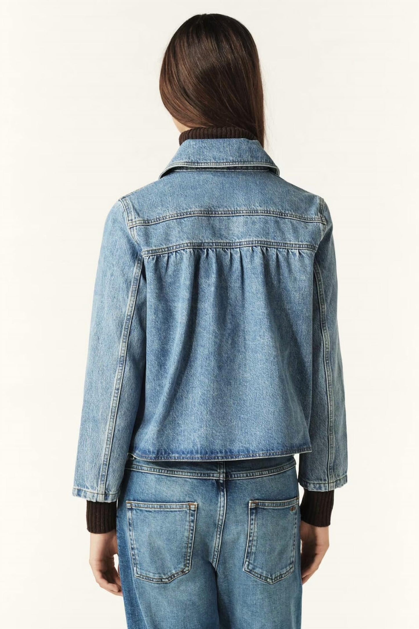 Ba&Sh - Tiny Denim Jacket