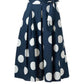 Elliott Lauren - Dot Com Pleated Skirt