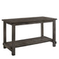 Martha II 7-Piece Counter Height Dining Room Set - Gray