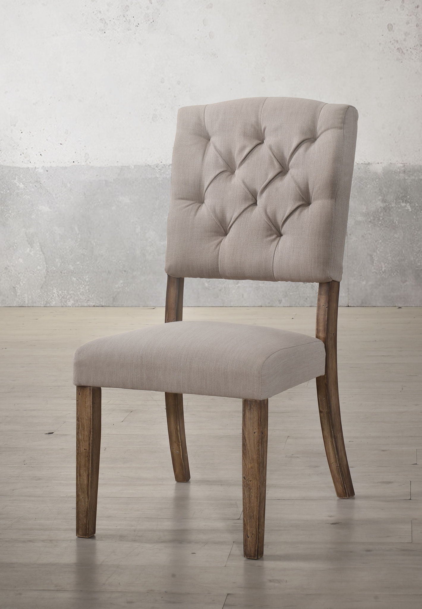 Bernard Weathered Side Chair Set of 2