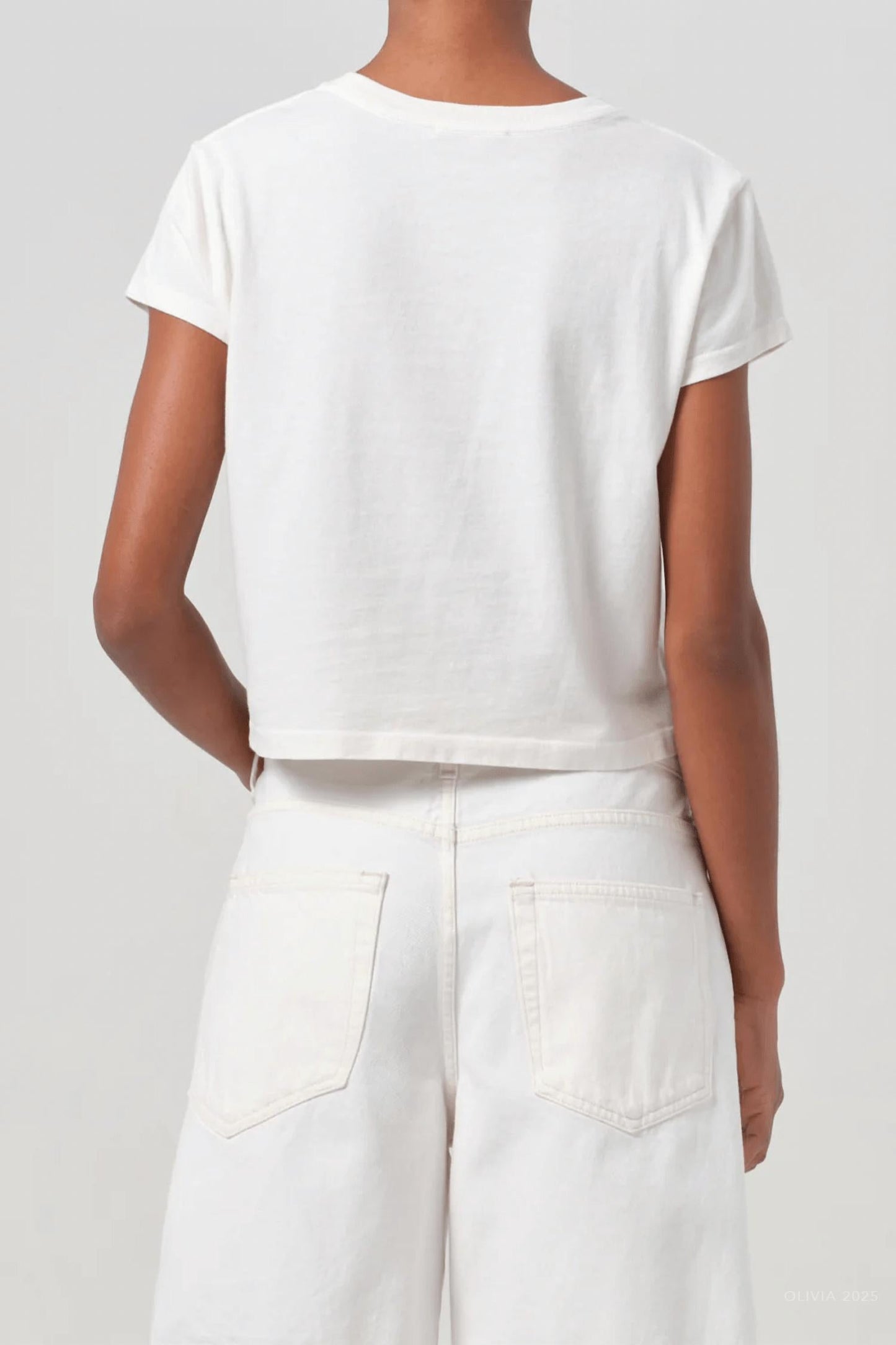 Agolde - Adine Shrunken Tee