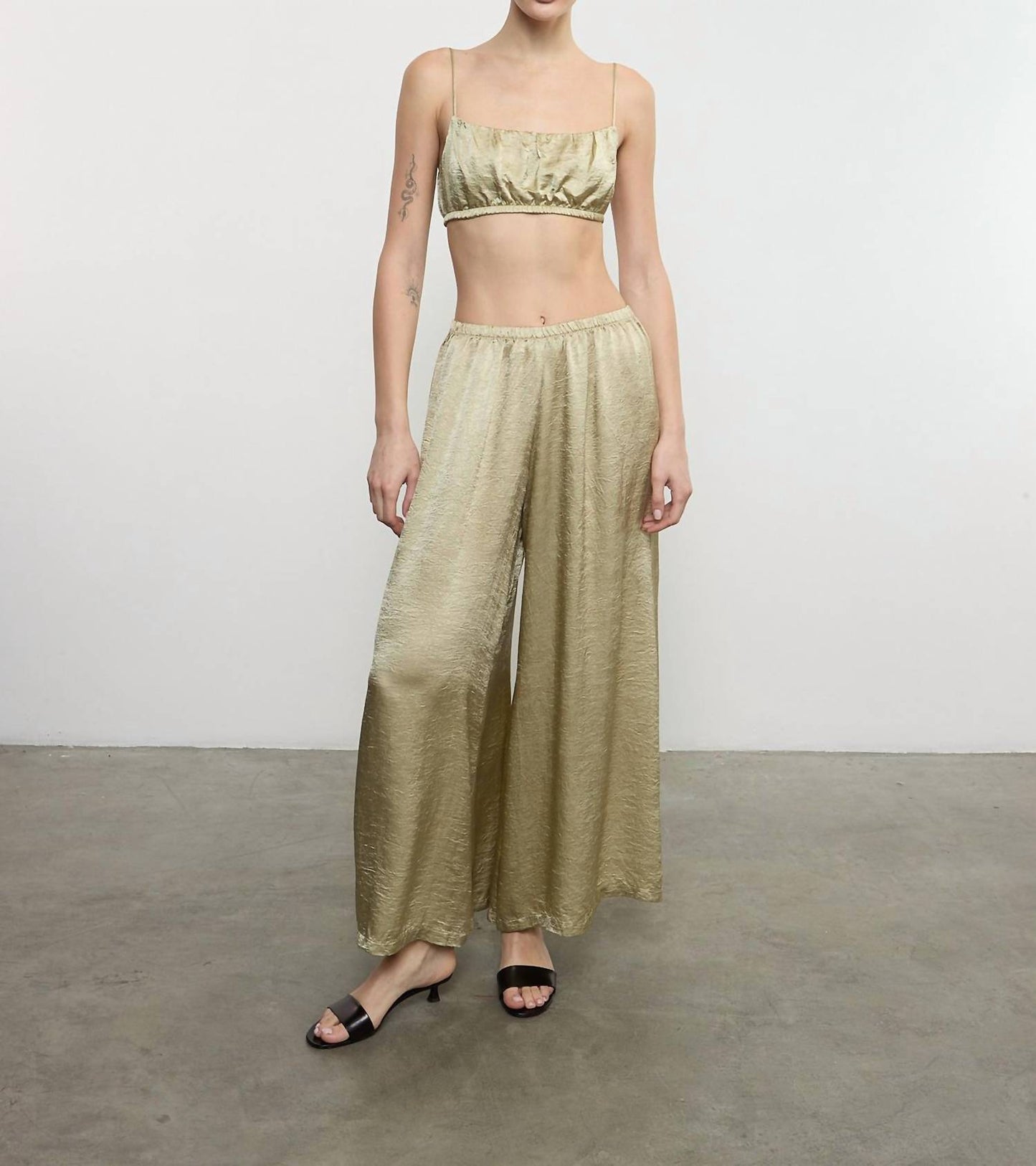 Enza Costa - TEXTURED SATIN BRALETTE