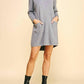 Pinch - Cozy Mock Neck Sweater Dress