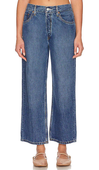 Re/Done - Calça Jeans Cropped Solta