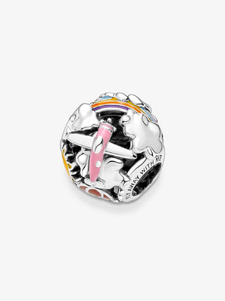 Pandora - Fly Away Rainbow Sky & Travel Charm