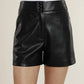 Dolce Cabo - High Waisted Faux Leather Shorts