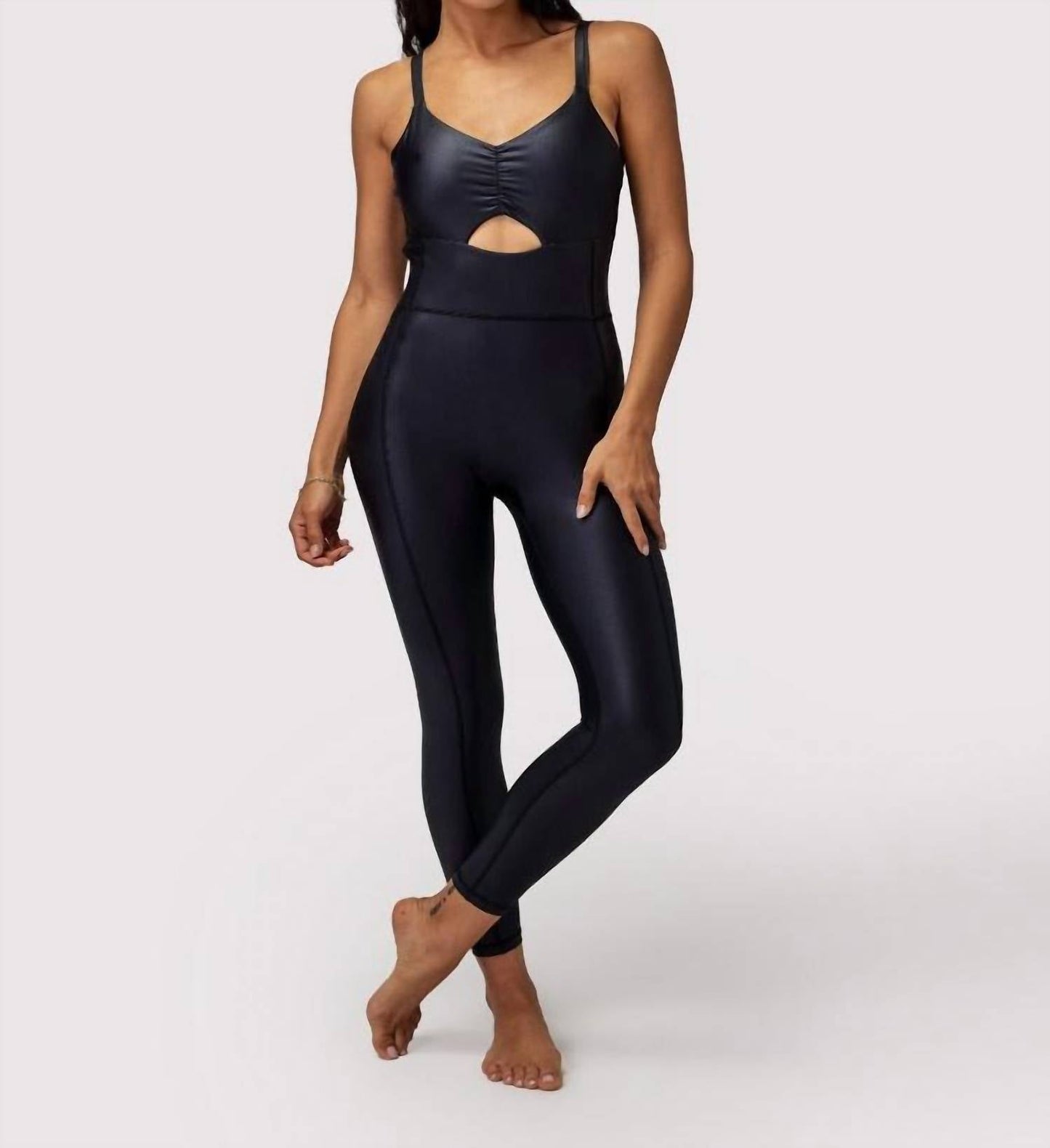 Spiritual Gangster - Wet Look Jumpsuit