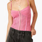 Free People - Night Rhythm Corset Bodysuit