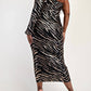 The Curve La - Plus Size Sequns Knit One Shoulder Dress With Cutout