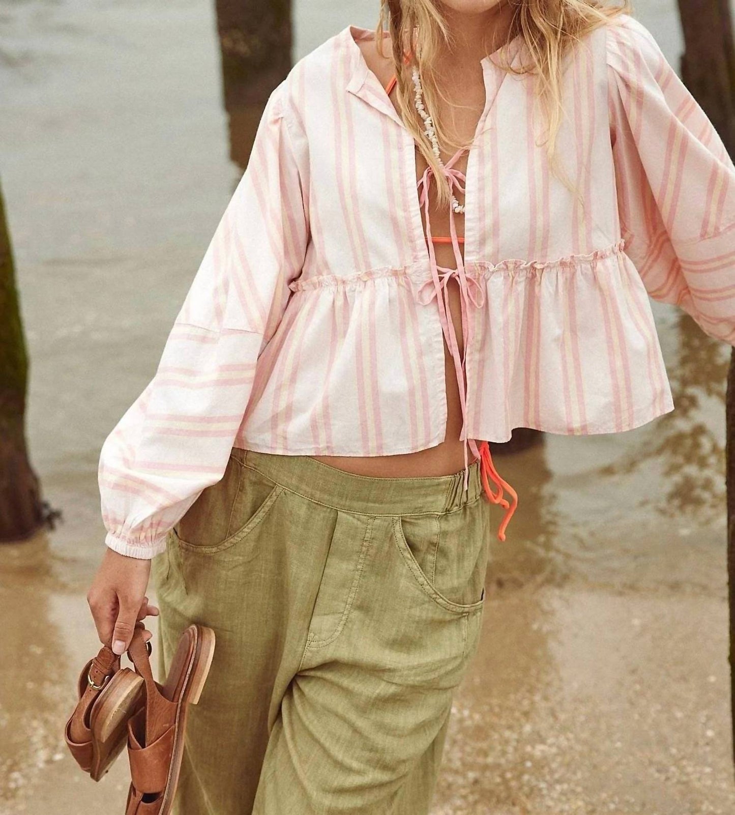 Free People - Brunch Babe Blouse In