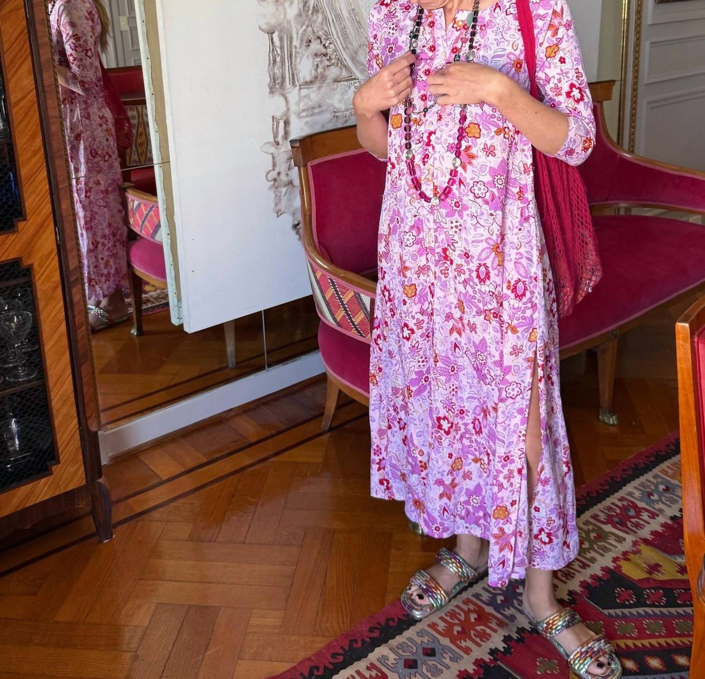 Ro'S Garden - Embroidered Blair Long Kurta