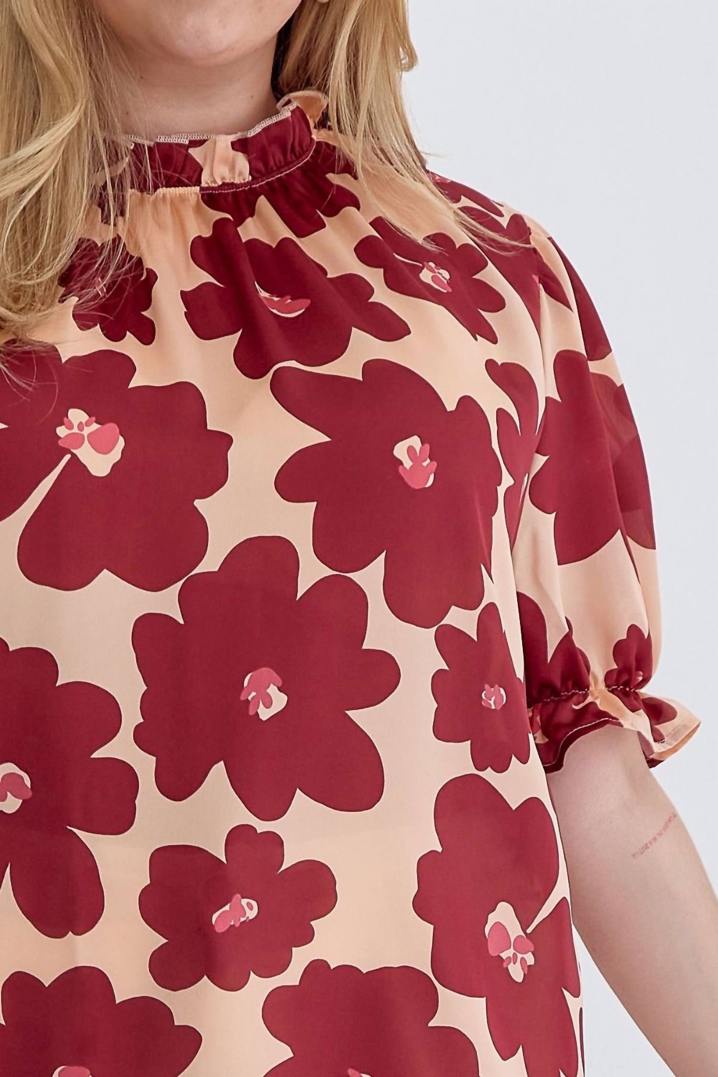 Entro - Poppin' Print Blouse