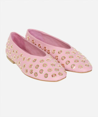 Berenice - Women's Stud Ballerina Flats