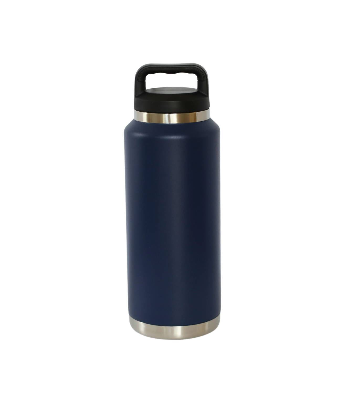 Creative Gifts International - Stainless Steel Twist-Off Cap Water Bottle