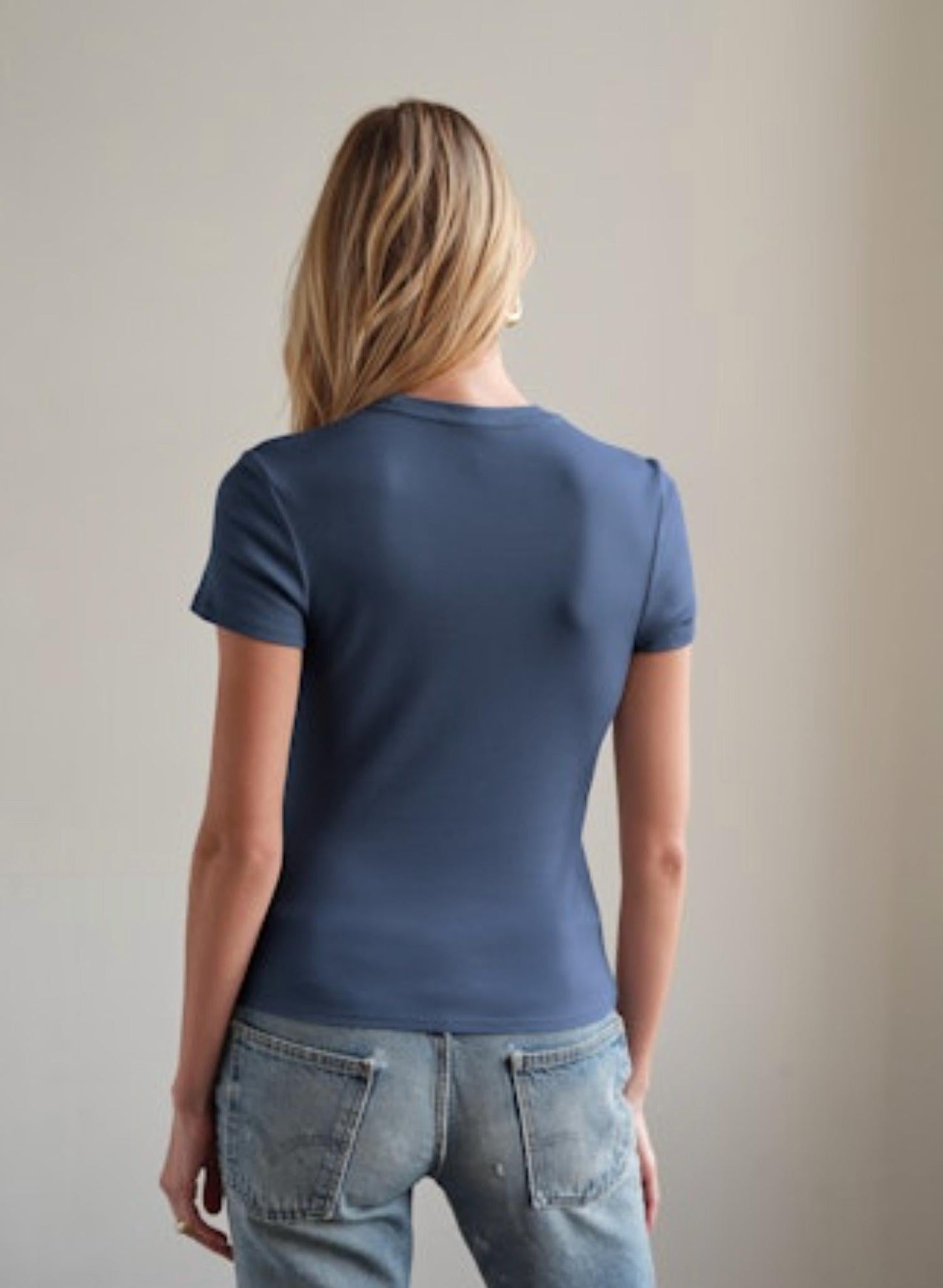 Myles Price - Cap Sleeve Mini Rib Tee