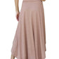 Ninexis - High Waisted Flare Maxi Skirt