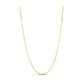 Sterling Silver Gold Plated Paperclip Chain (2.50 mm)