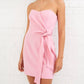 French Connection - Whisper Strapless Bow Dress