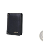Baellerry Men's Trifold Pu Leather Zipper Wallet with 14 Card Slots