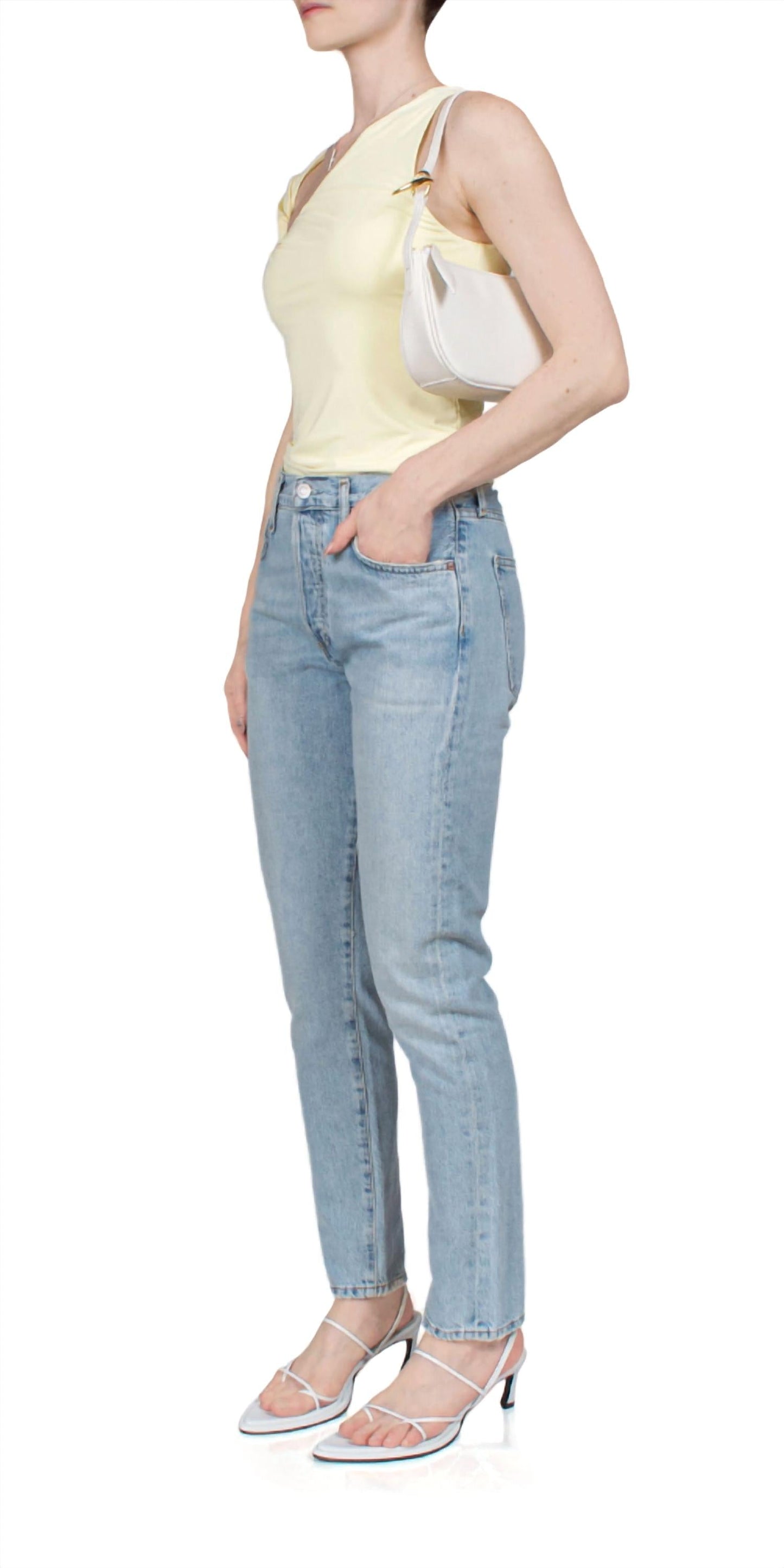 Agolde - Austin Mid-rise Waist Jeans