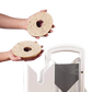 Bagel Slicer Guillotine with Safety Guard and Blade