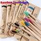 Bamboo Toothbrush Set 10 Pack Soft Bristle Eco Friendly