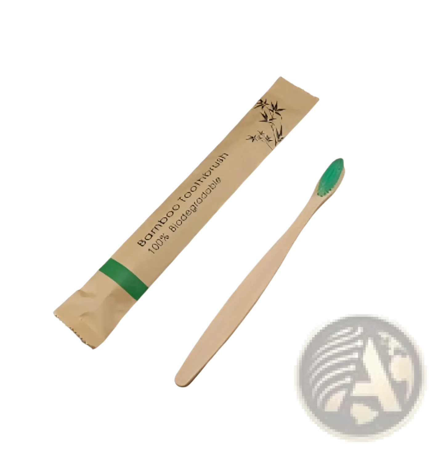 Bamboo Toothbrush Set 10 Pack Soft Bristle Eco Friendly