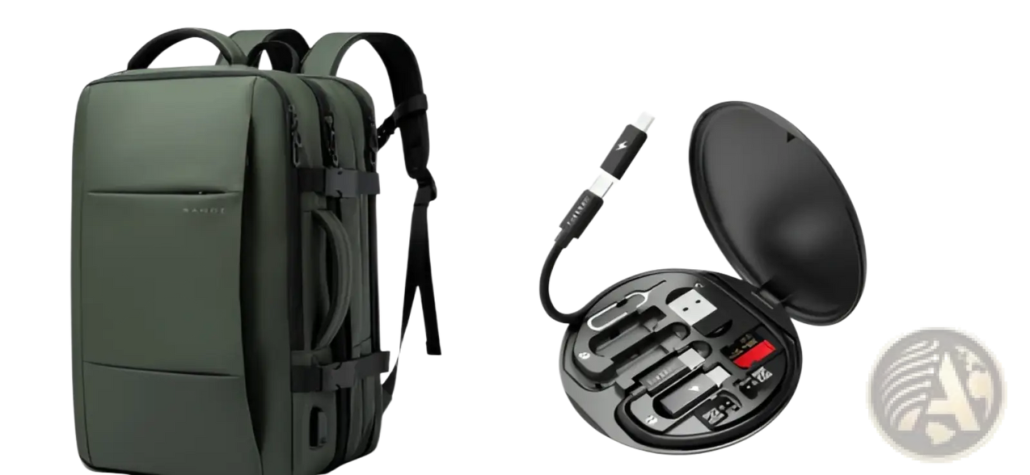 Bange 16 Inch Waterproof Laptop Travel Backpack