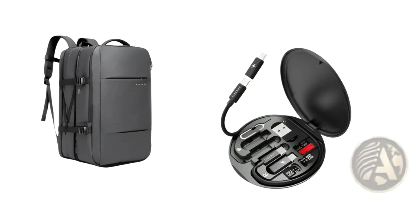 Bange 16 Inch Waterproof Laptop Travel Backpack