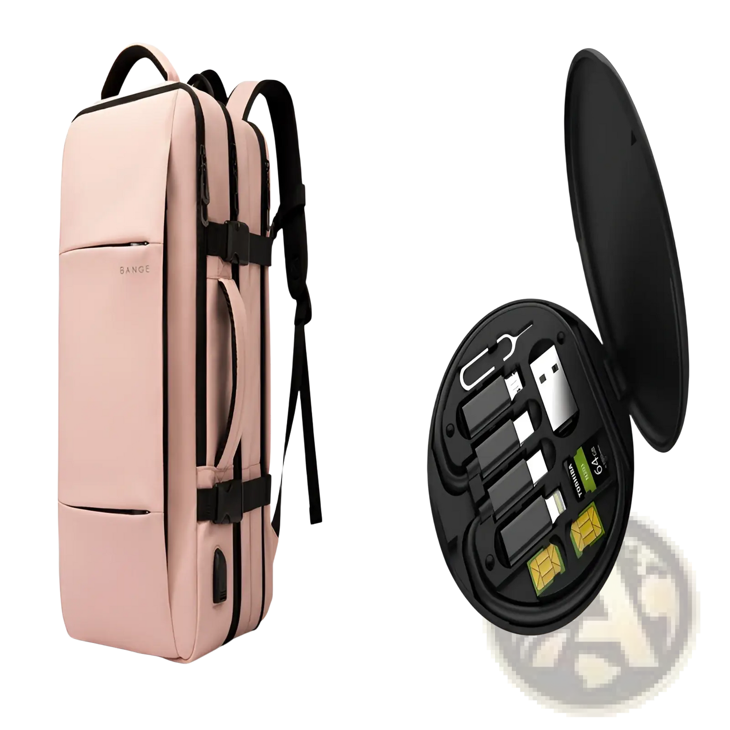 Bange 16 Inch Waterproof Laptop Travel Backpack
