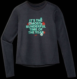 Brooks - Camiseta feminina de manga comprida