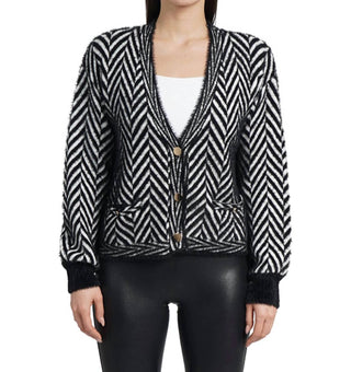 Love Token - Davner Herringbone Cardigan