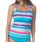24Th & Ocean - Criss Cross Tankini Top