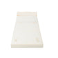 Outdoor Reclining Chair Cushion with Headrest in Beige
