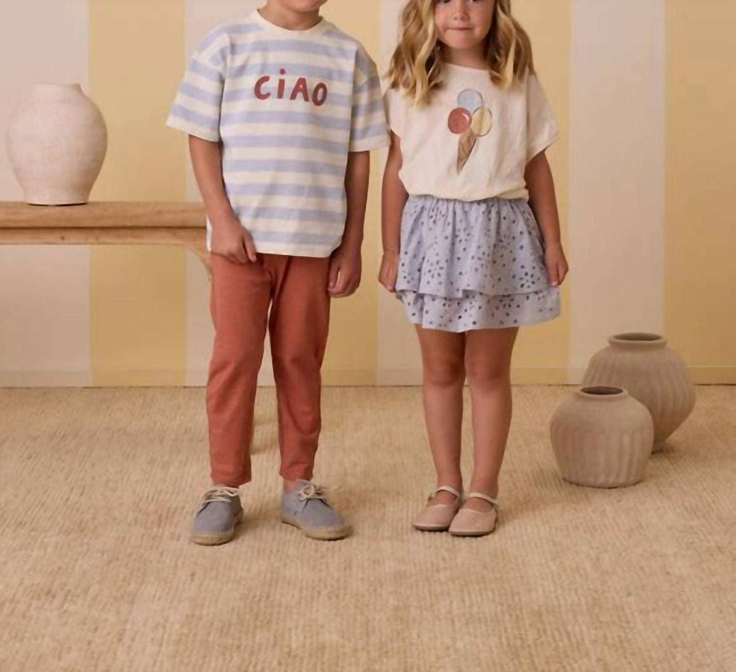 Rylee + Cru - Rose Mini Skirt