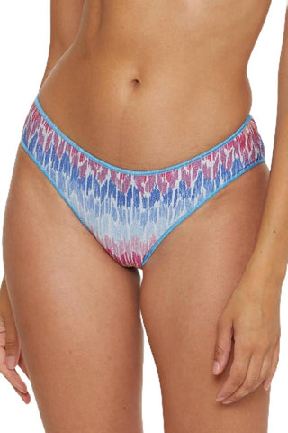 Becca - Conjunto de top tomara que caia Joshua Tree e calcinha de biquíni americana franzida