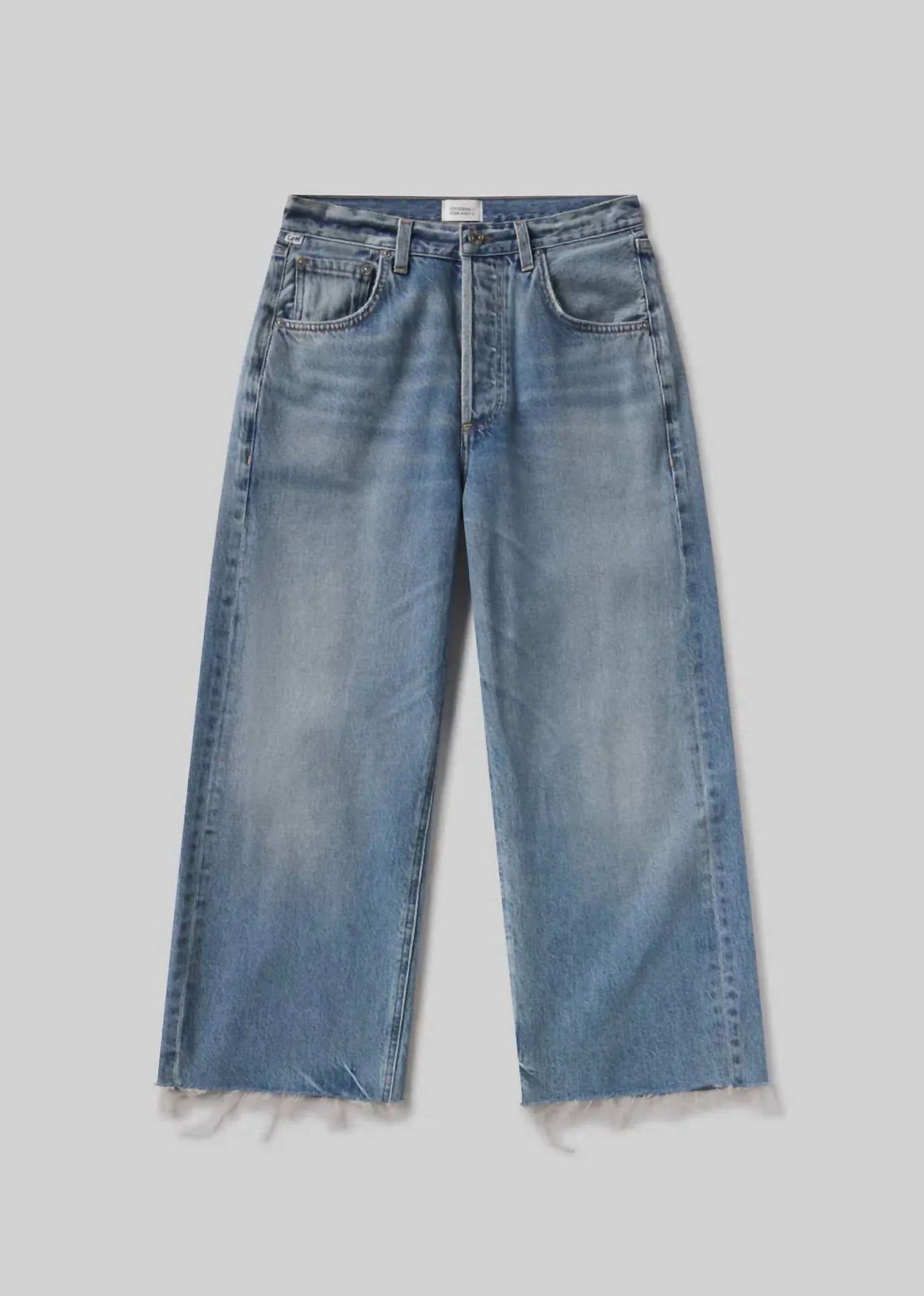 Citizens Of Humanity - Ayla Raw Hem Crop Jeans