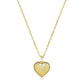 Eklexic - Baby Scalloped Heart Pendant Necklace